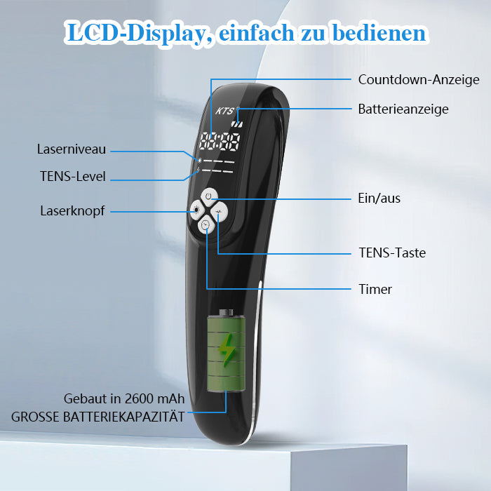 KTS® Verbessertes Kaltlaser-Therapiegerät