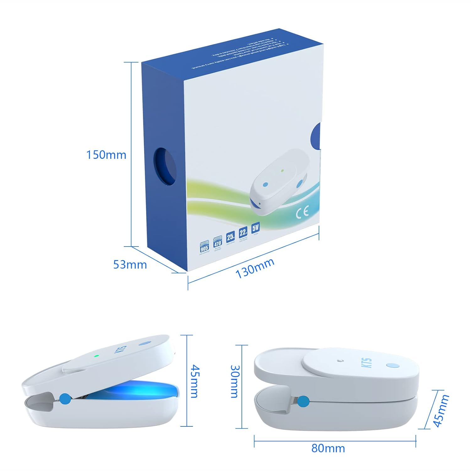 KTS® Nagelpilz-Reinigungsgerät – Onychomykose