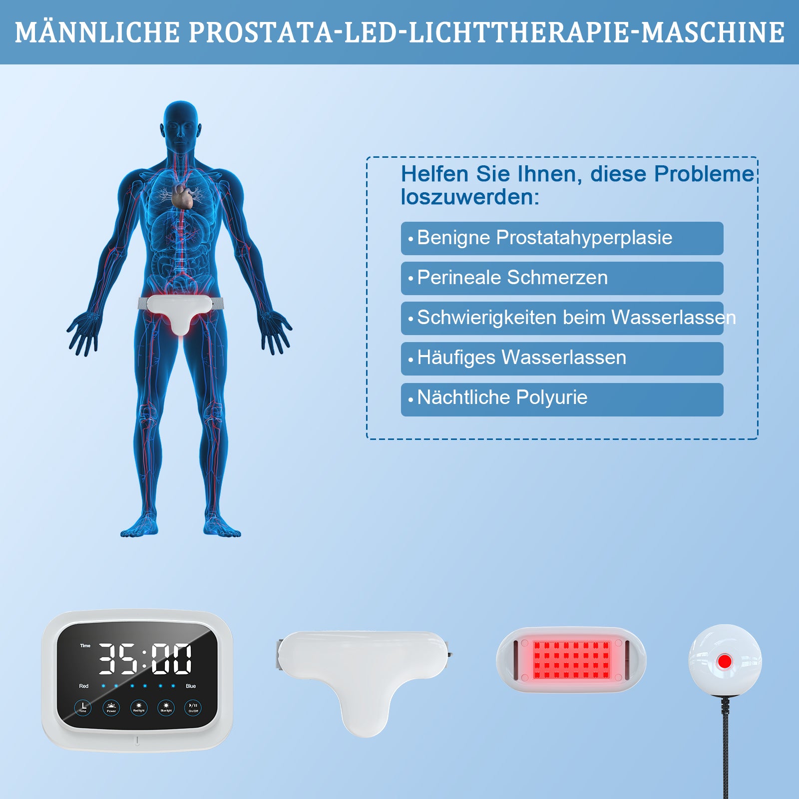 KTS® Prostata-Behandlungsgerät für Männer