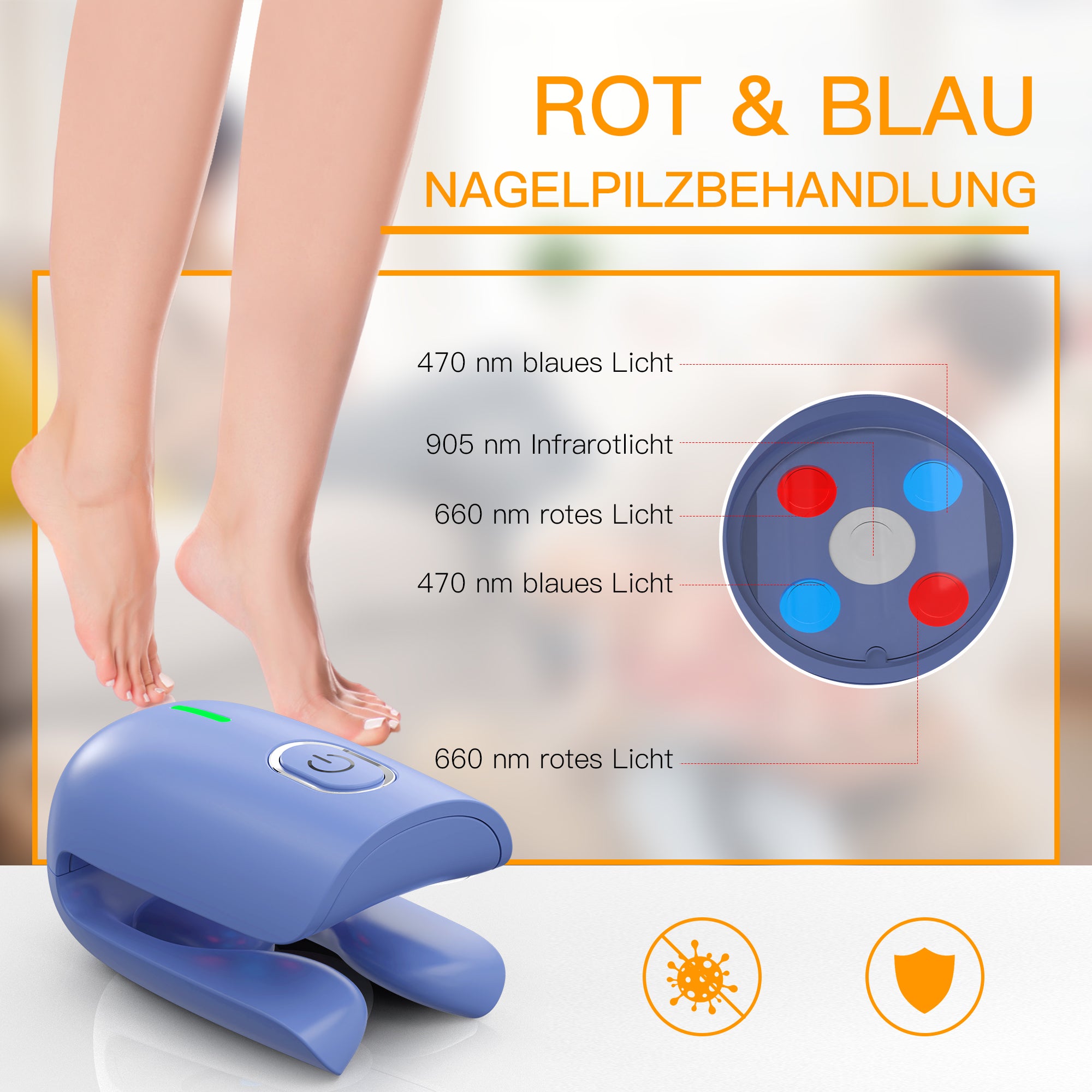 KTS Antipilzlaser: Professionelle Wahl zur effektiven Behandlung von Nagelpilz