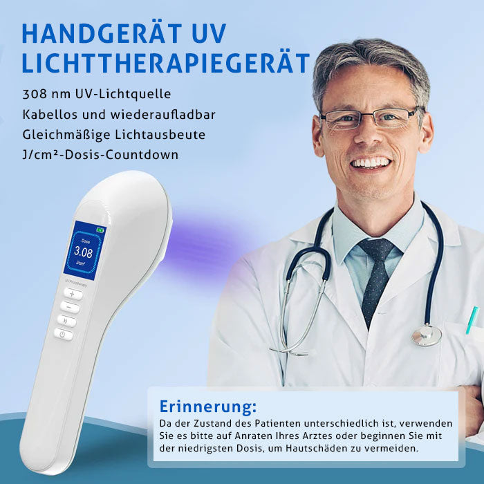KTS Handheld-UVB-Lichttherapiegerät für Vitiligo/Psoriasis
