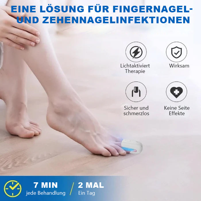 Schnelle Ergebnisse! KTS Laser-Lösung für gesunde Nägel