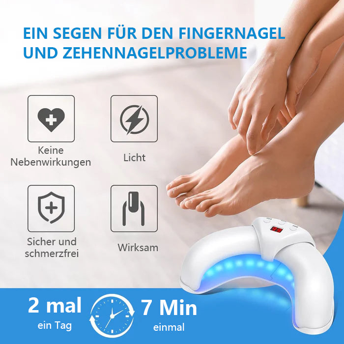 Nagelpilz-Licht für mehrere Zehennägel