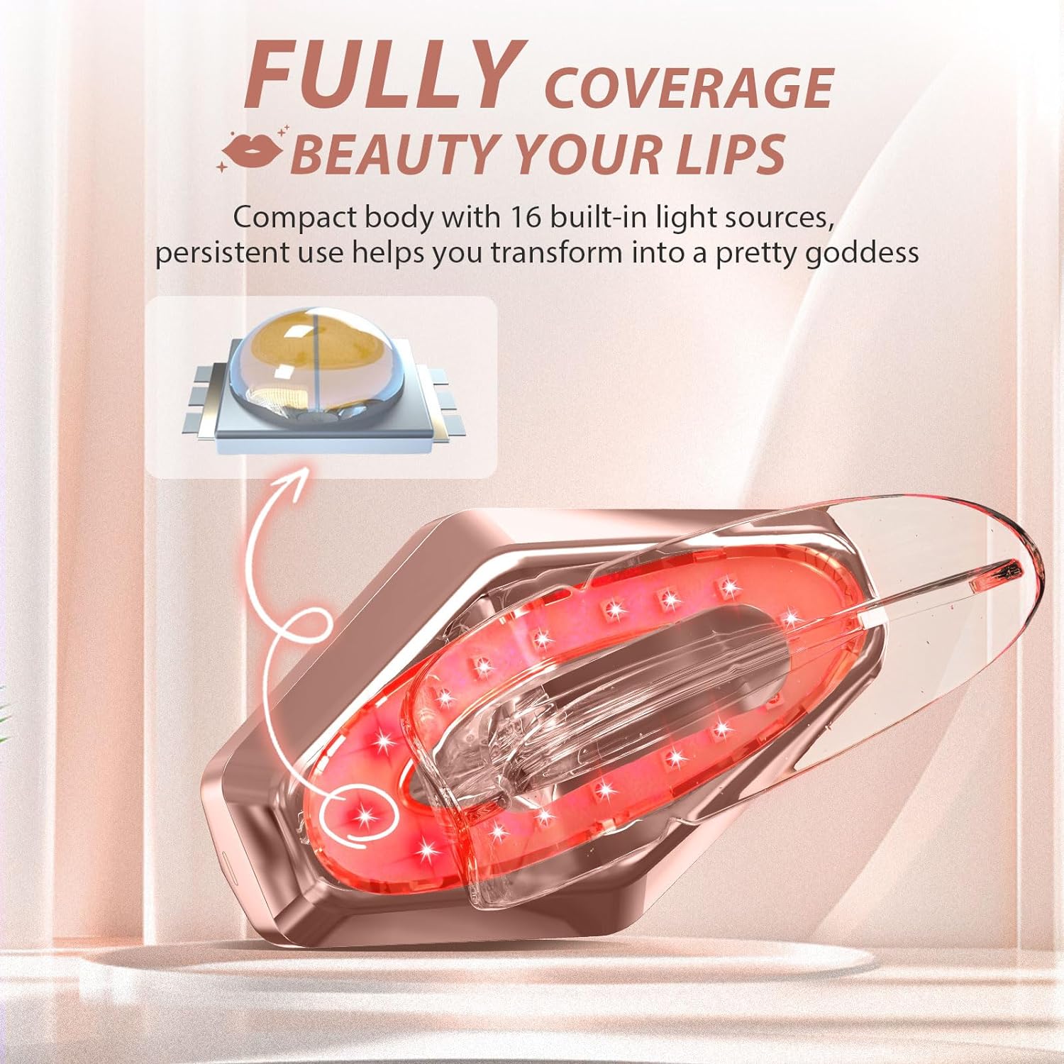 KTS Infrarot-Lichttherapie-Lippenpflegegerät