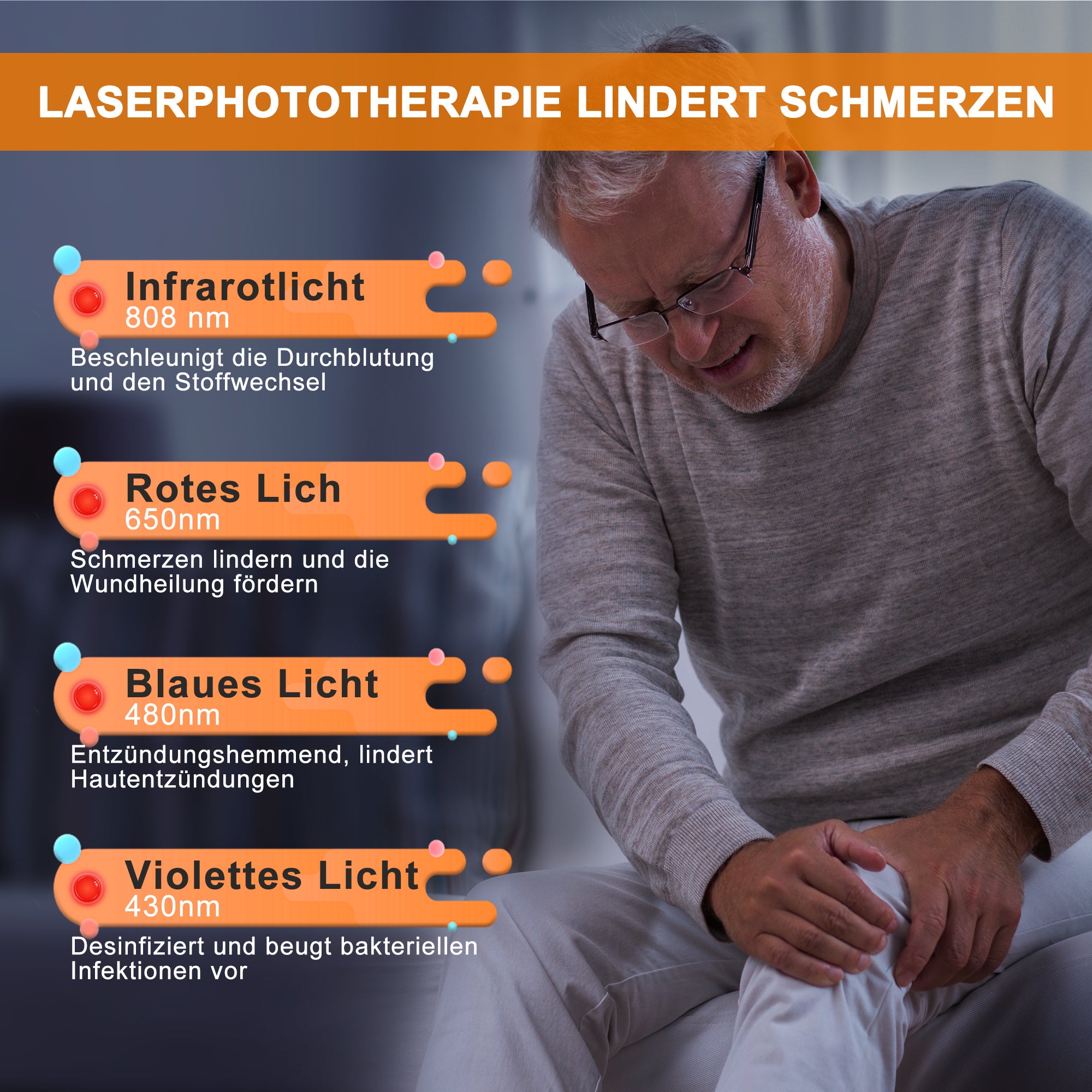 KTS® Rotlicht-Oraltherapiegerät