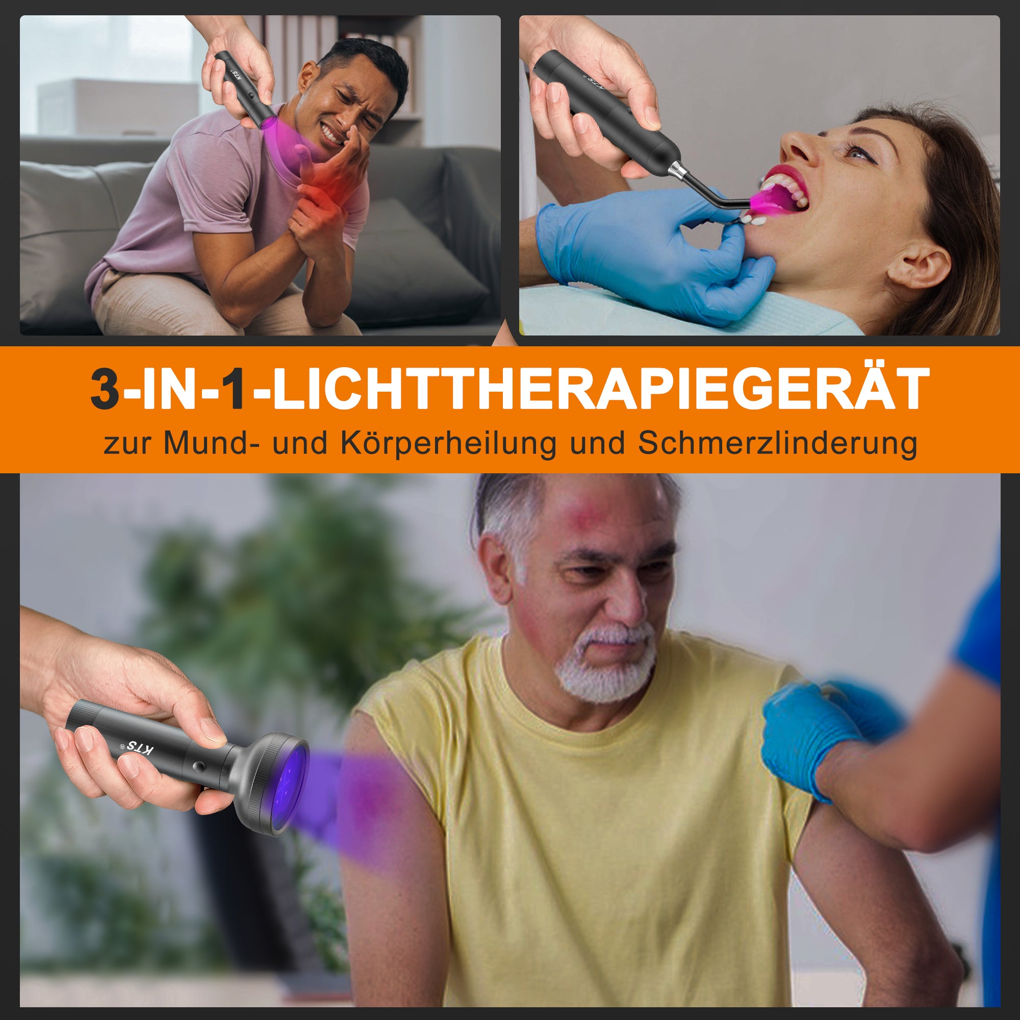 KTS® Rotlicht-Oraltherapiegerät