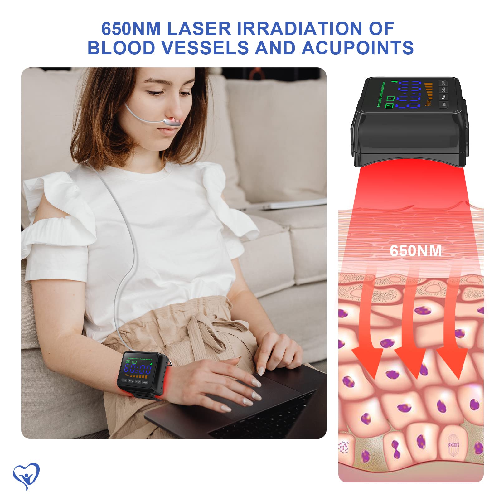 KTS® Kaltlaser-Therapieuhr (1.0)