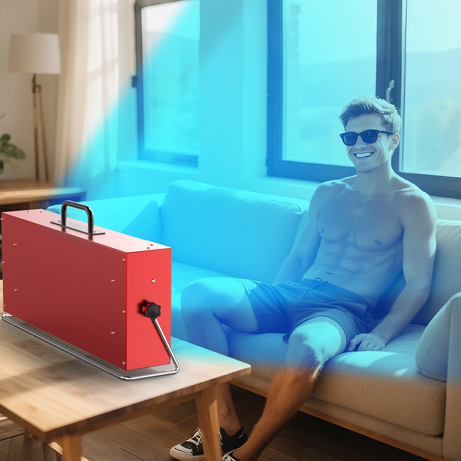 Jitesy Sun Innenverstellbare UVB/UVA-Bräunungslampe für Zuhause 5.0