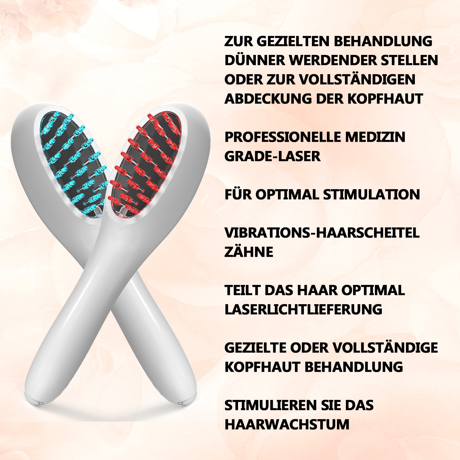 Lasertherapie-Haarwuchskamm