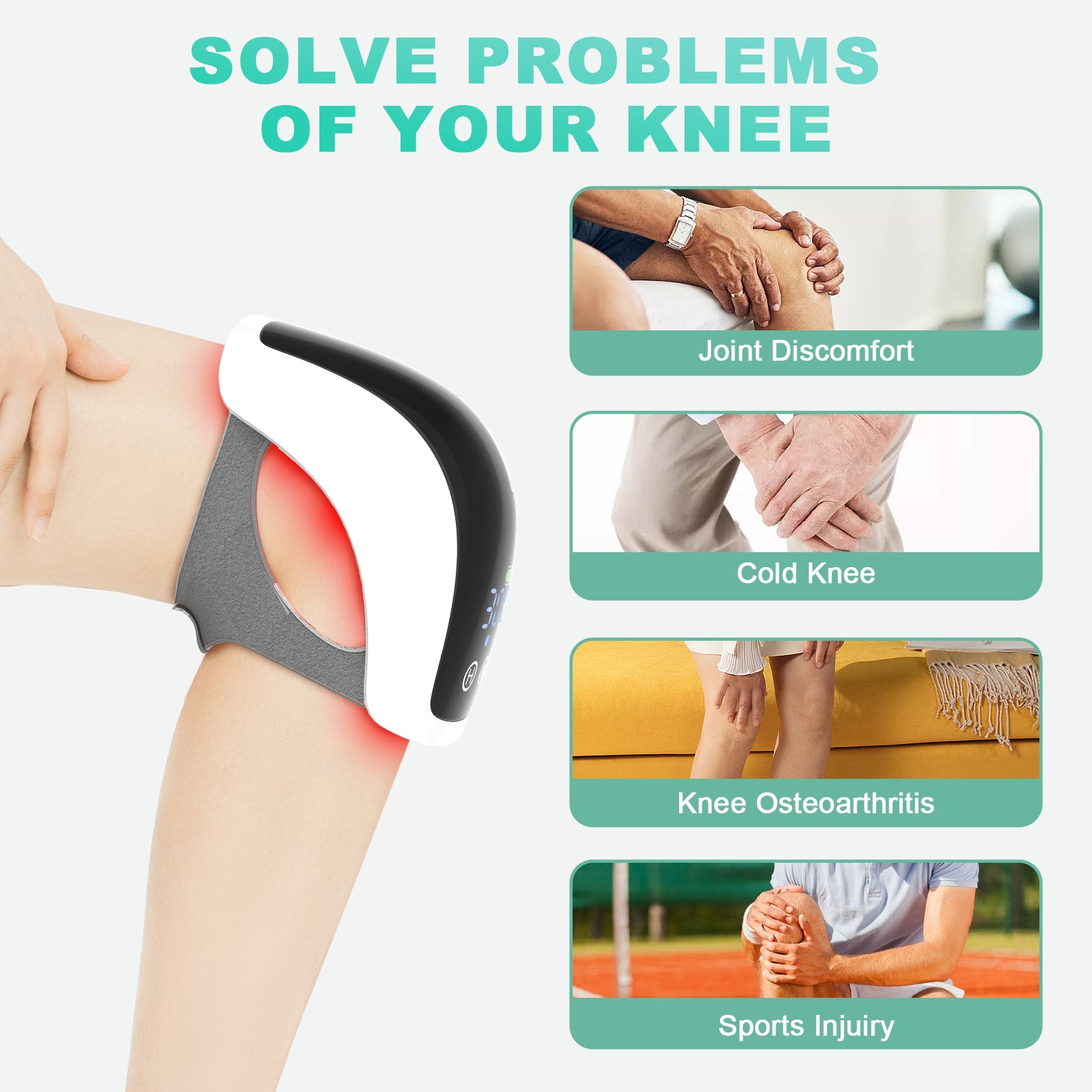 KTS® Lasertherapie Schmerztherapie-Massagegerät 2.0 *2 Stück