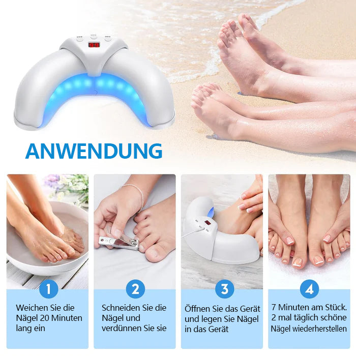 Nagelpilz-Licht für mehrere Zehennägel
