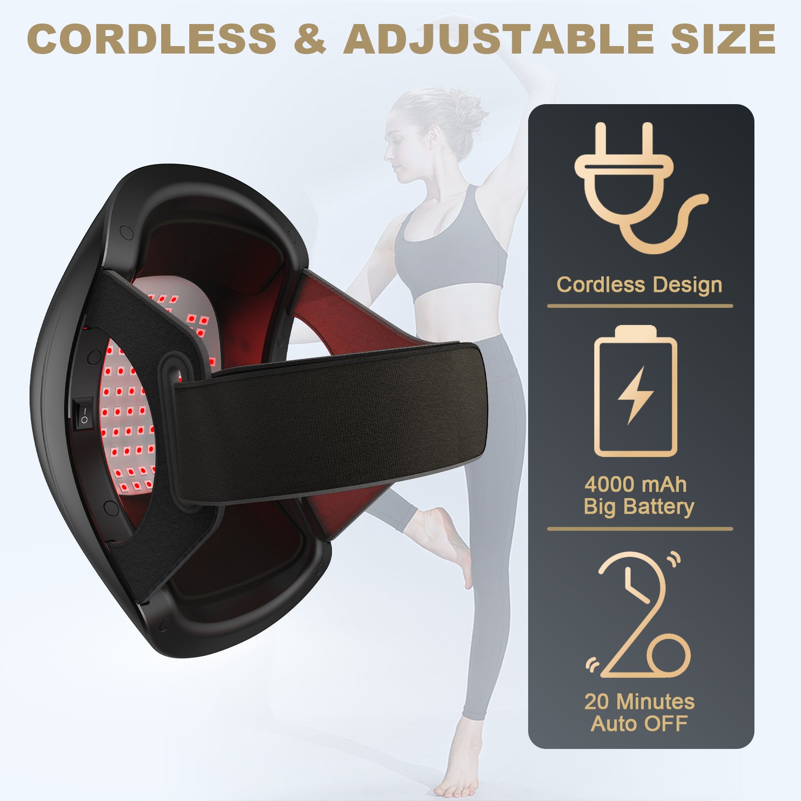 KTS® Lasertherapie Schmerztherapie-Massagegerät 2.0 *2 Stück