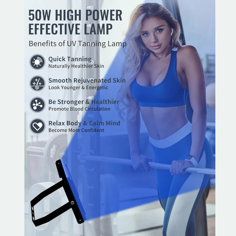 Sonnenlampe Bräunungslampe für Gesicht und Körper
