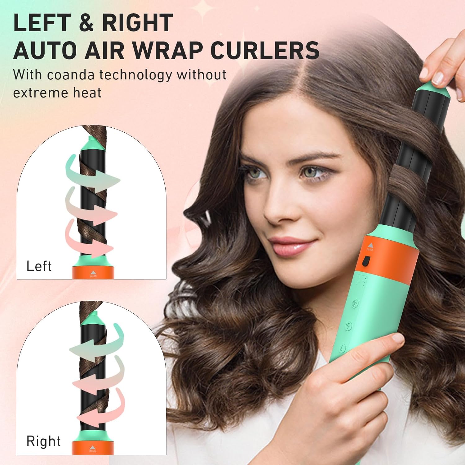 6-in-1-Haartrocknerbürste mit professionellem Air-Hair-Styler-Set