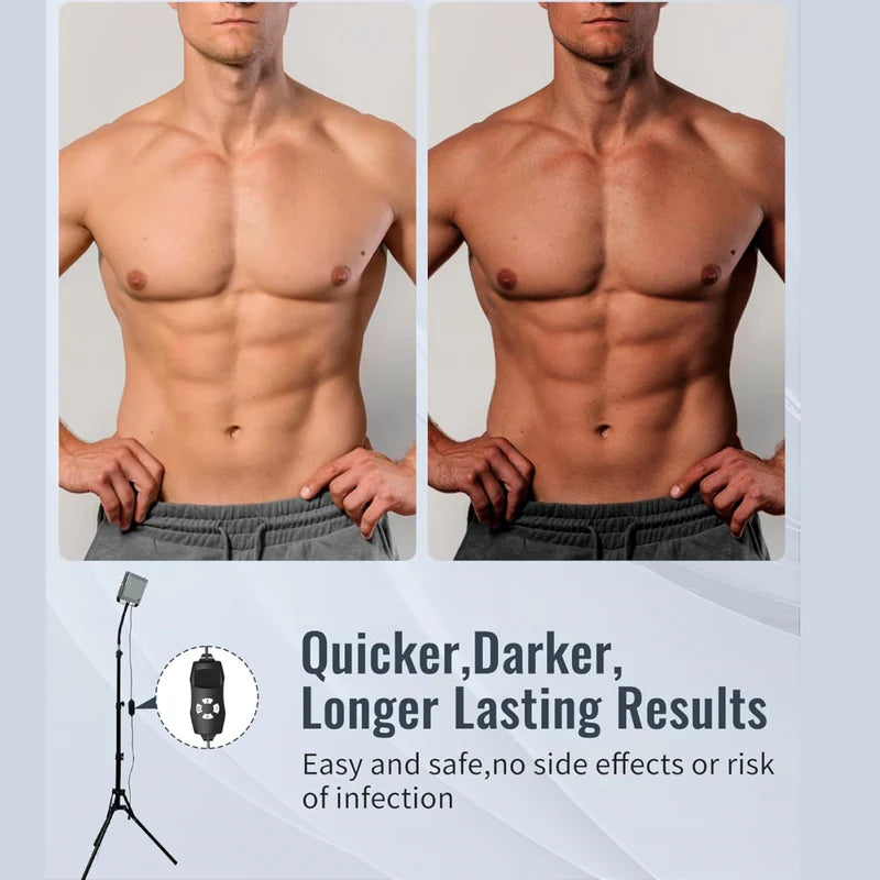 Sonnenlampe Bräunungslampe für Gesicht und Körper