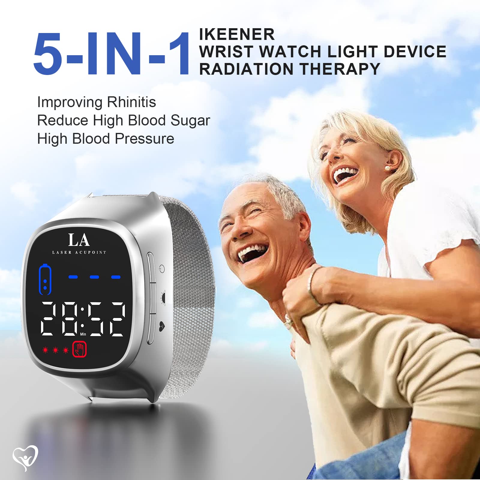 KTS® verbessertes Modell der Kaltlaser-Therapieuhr