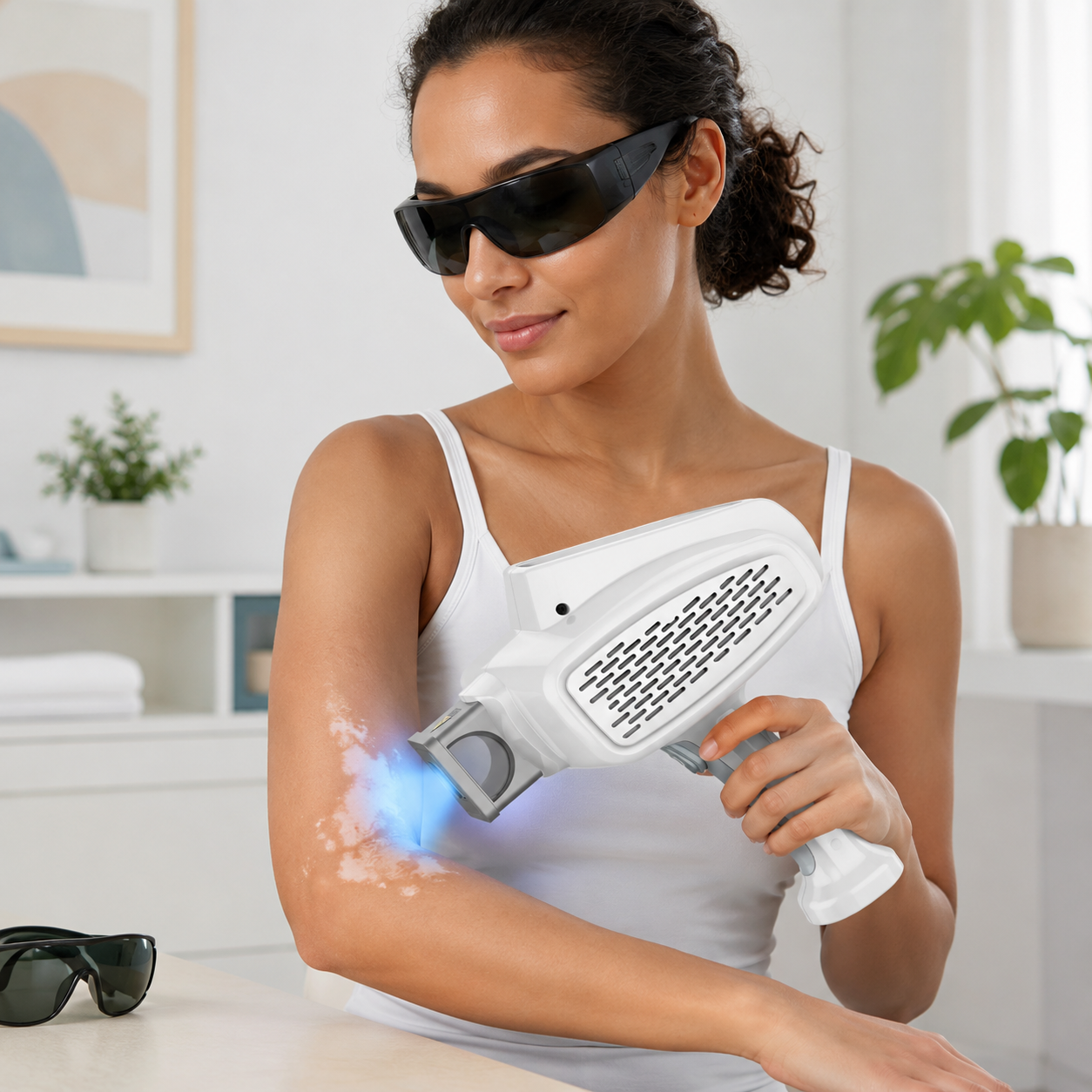 UVB-Vitiligo/Psoriasis-Lichttherapiegerät für zu Hause