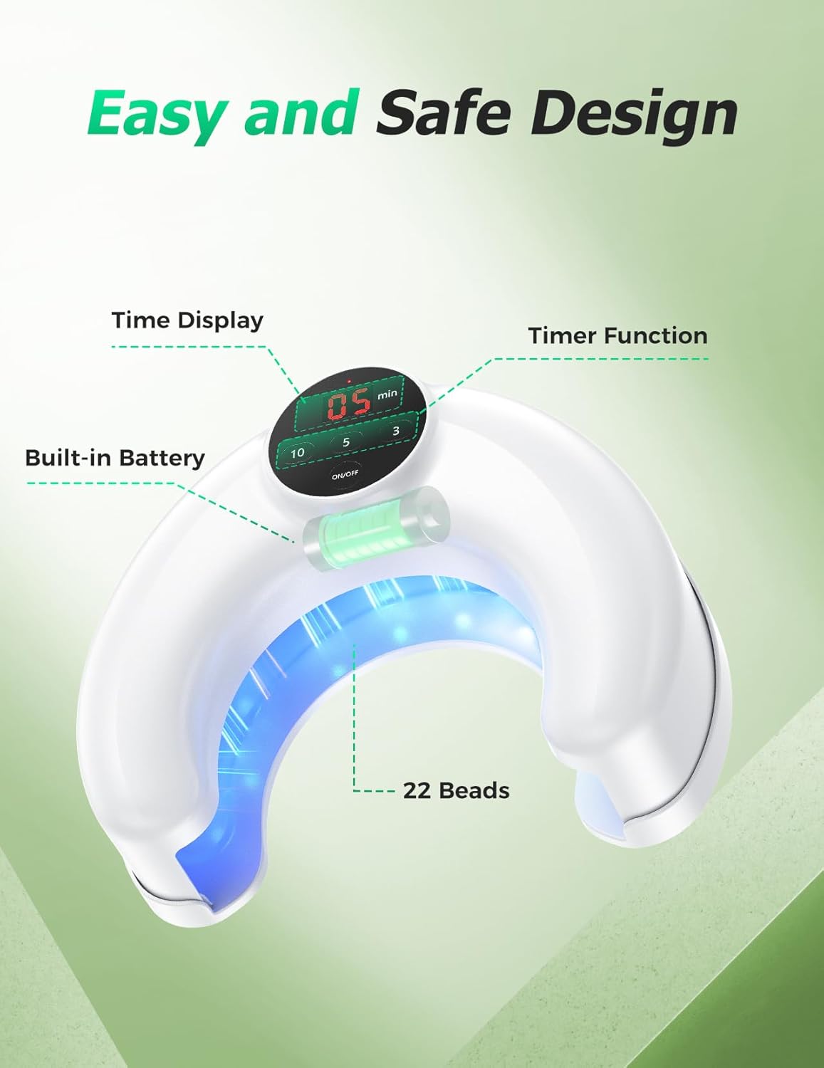 Kabellose Lasergeräte zur Nagelpilzbehandlung für mehrere Zehennägel